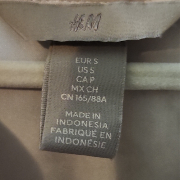 SATIN  TIE DYE BLOUSE - Picture 4 of 4